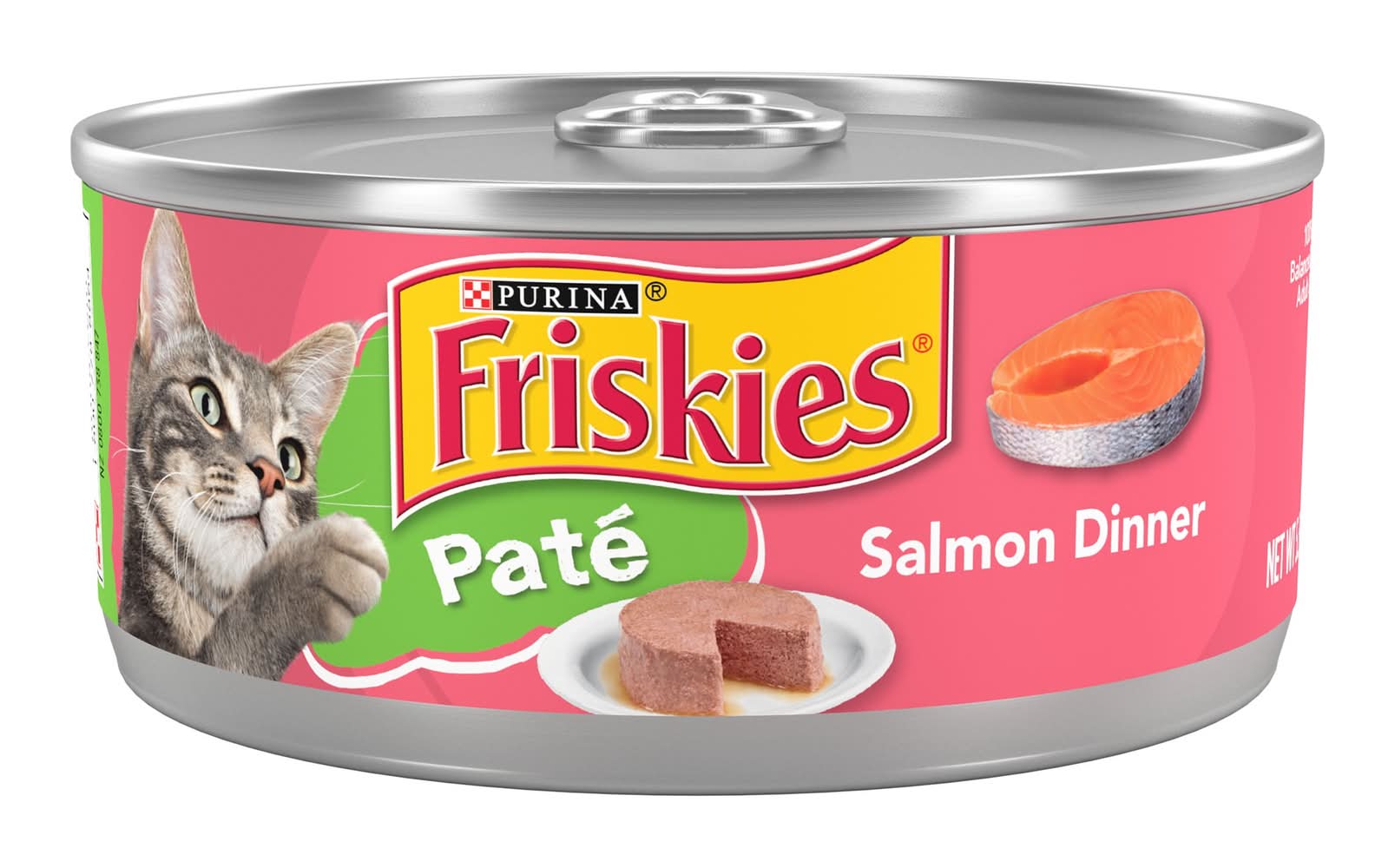 Friskies® Pate Wet Cat Food - 5.5 oz (Flavor: Salmon, Color: Assorted, Size: 5.5 Oz)