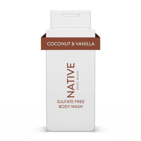 Native · Body wash coconut & vanilla (532 mL)