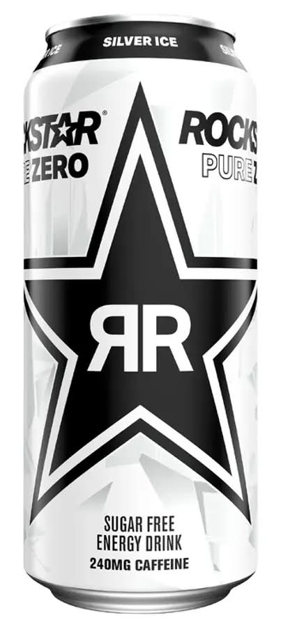 Rockstar Pure Zero Silver Ice