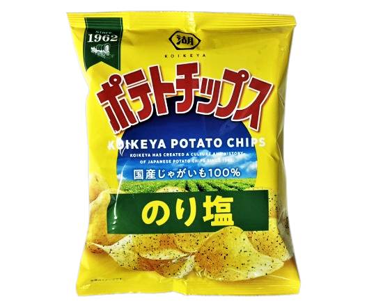 32_湖池屋　ポテトチップスのり塩　６０ｇ