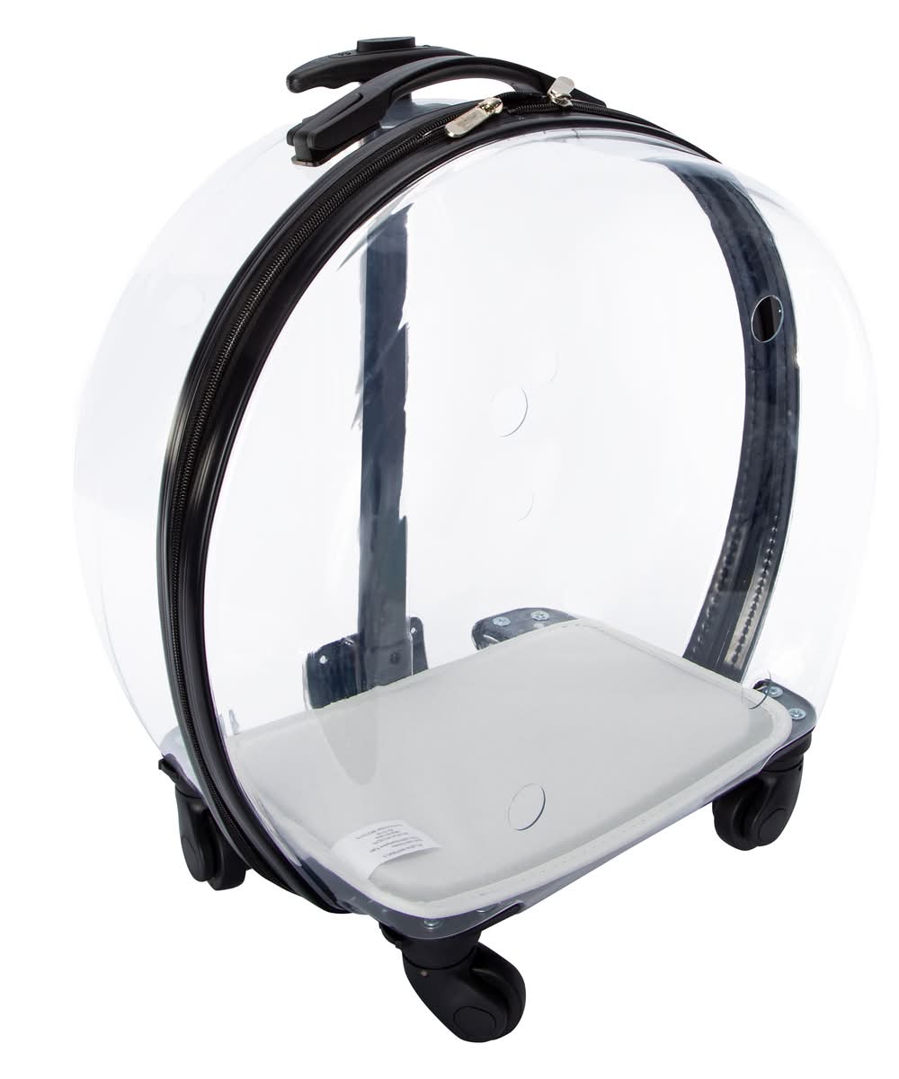 Pet Bubble Luggage With Wheels
