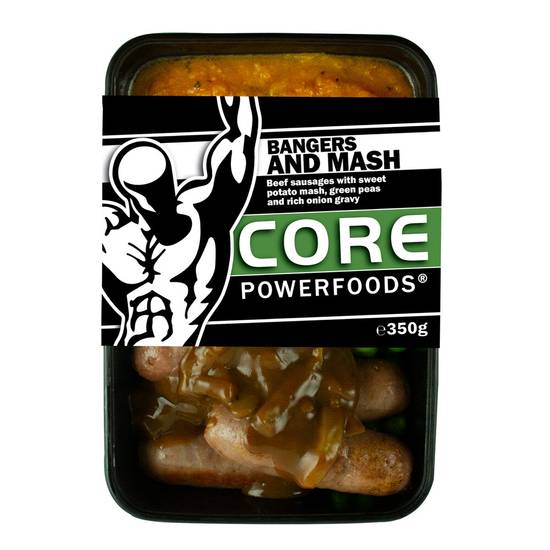 Core Power Foods Bangers And Mash 350g