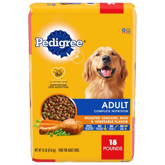 Pedigree Roasted Chicken Rice & Vegetable Adult Dog Food