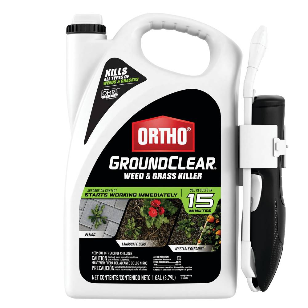 ORTHO GroundClear 1-Gallon Sprayer Wand Weed and Grass Killer | 4613264