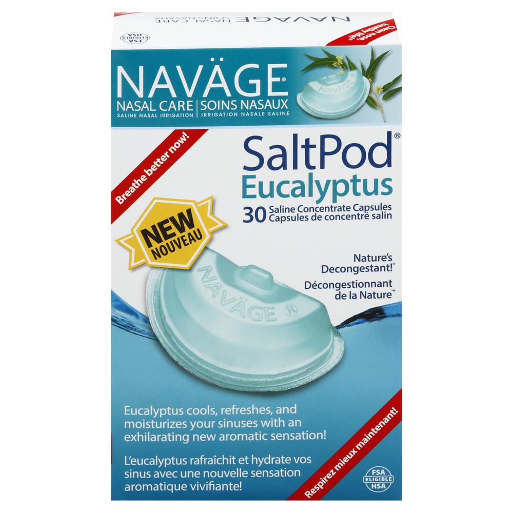 Navage Eucalyptus Saltpod Capsules (7.75 oz)