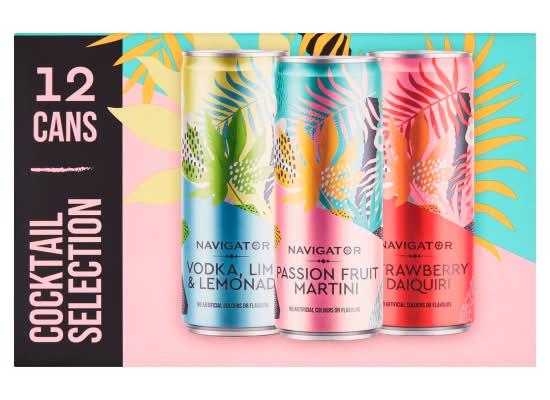 Navigator Assorted, Cocktails (12 x 250ml)