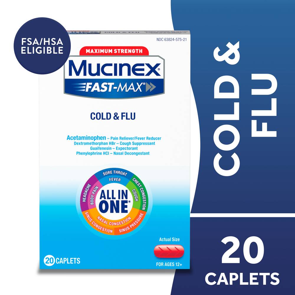 Mucinex Max Strength Cold & Flu (1.28 oz)