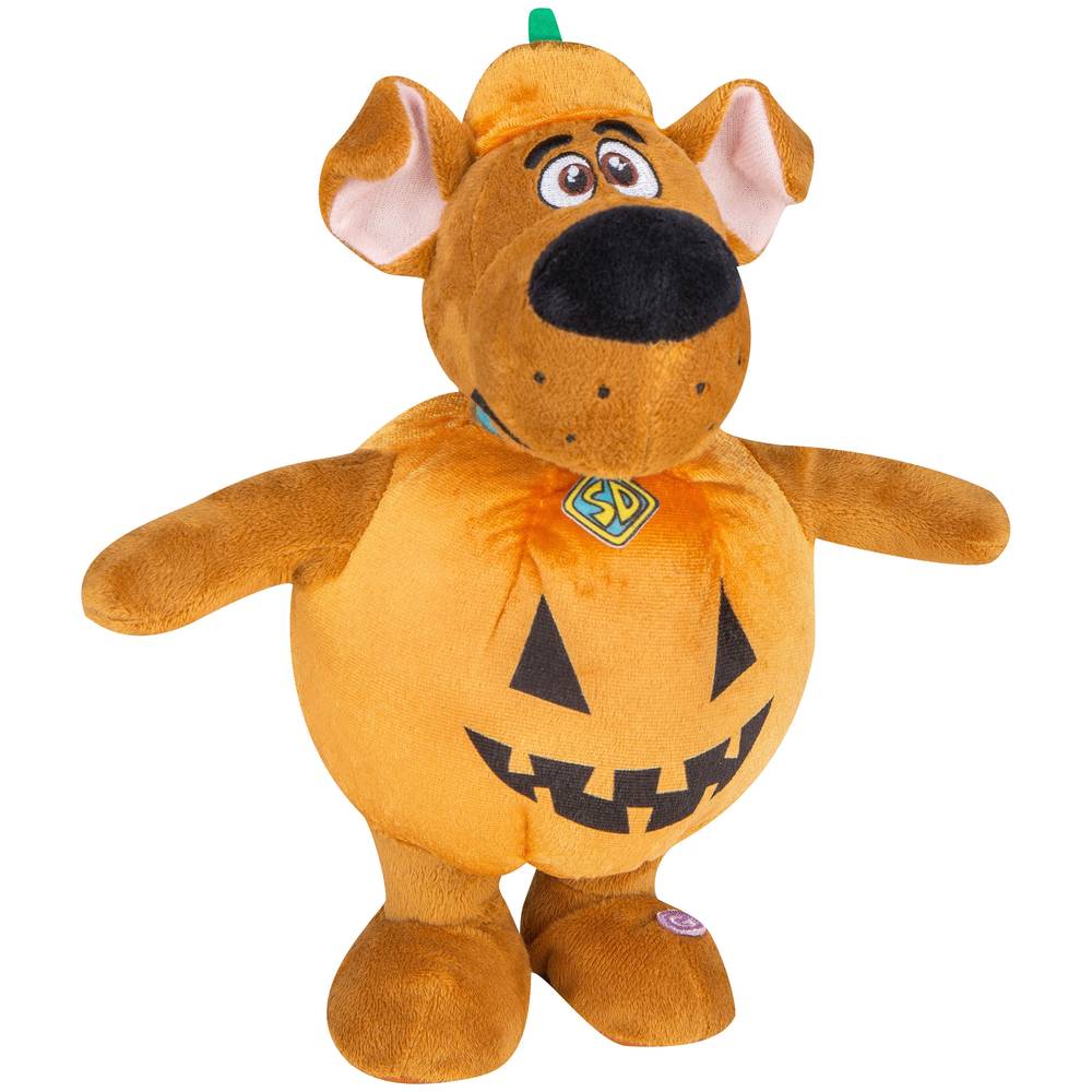 Warner Brothers 11-in Musical Scooby in Pumpkin Animated Plush Waddler  | 553383