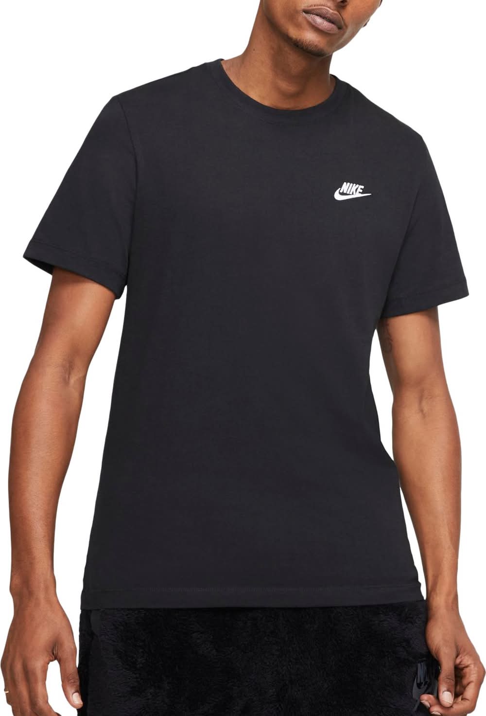 Nike Sportswear Club T-Shirt, Men, S, Black
