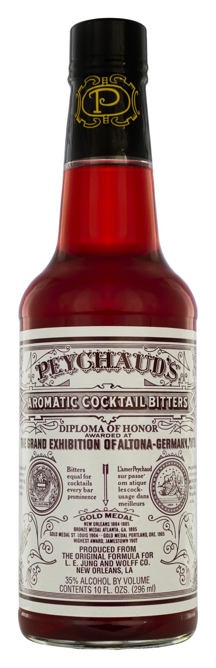 Peychaud's Aromatic Cocktail Bitters Liquor (10 fl oz)