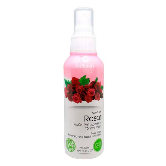 Belskin loción con agua de rosas (spray 120 ml)