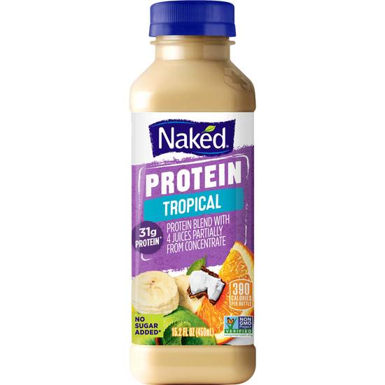 Naked Juice Protein Tropical Bottle (15.2 oz)