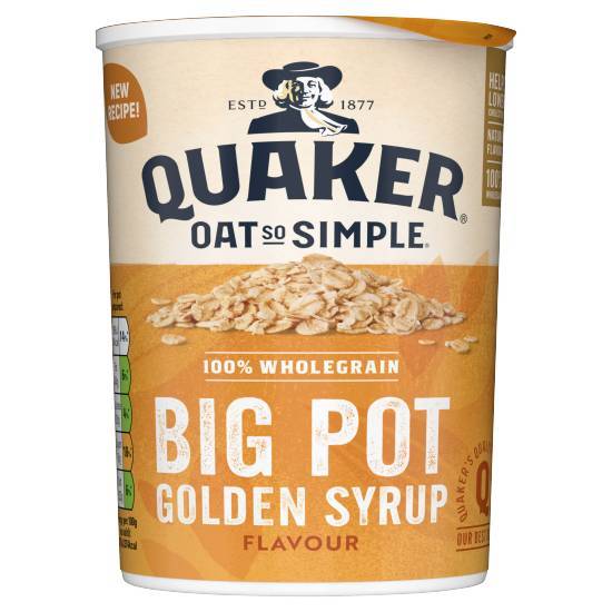 Quaker Oat So Simple Golden Syrup Porridge Big Pot (76g)
