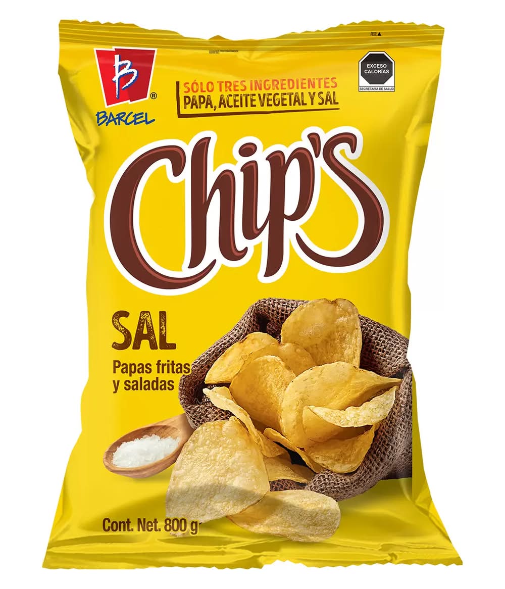 Chip's · Papas fritas con sal (800 g)