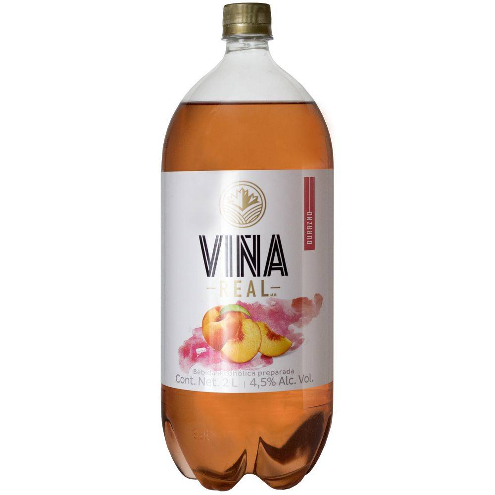 Viña Real · Bebida alcohólica preparada cooler, durazno (2 L)