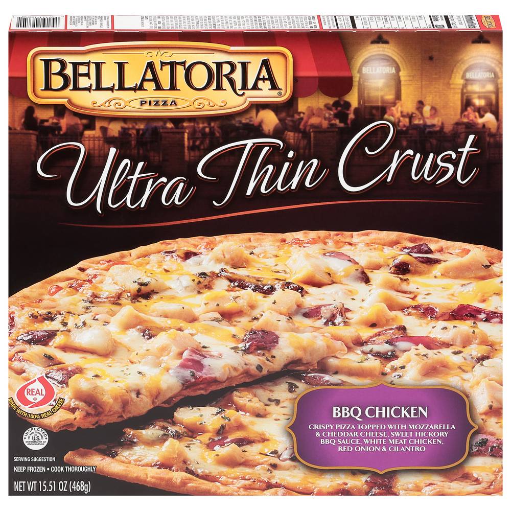 Bellatoria Ultra Thin Crust Bbq Pizza, Chicken (15.51 oz)