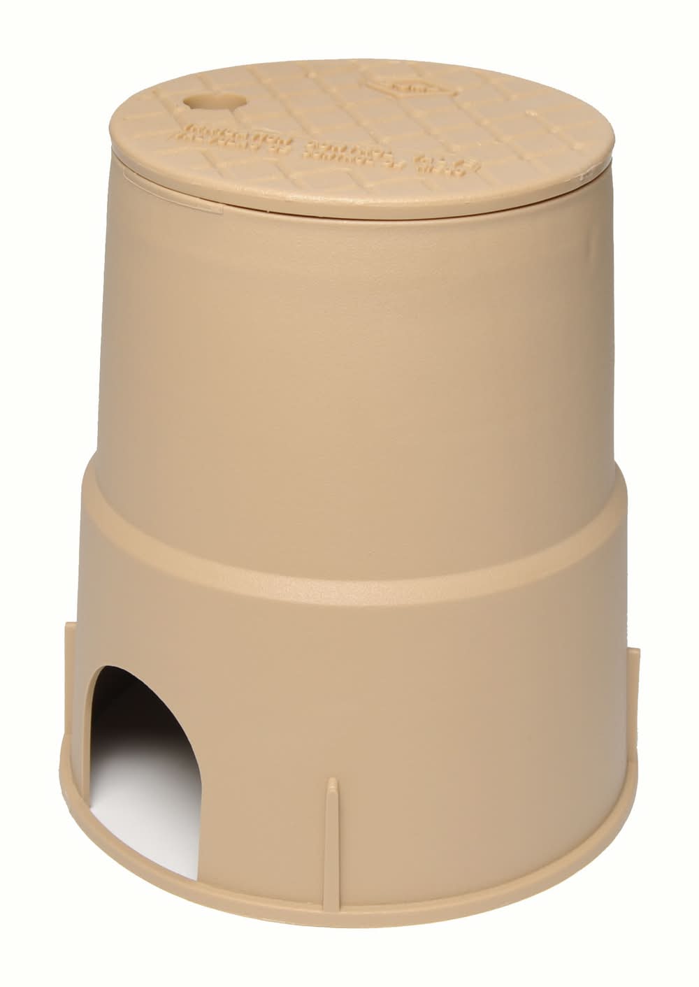 Dura Plastics 6-in L x 6-in W x 10-in H Round Valve Box
