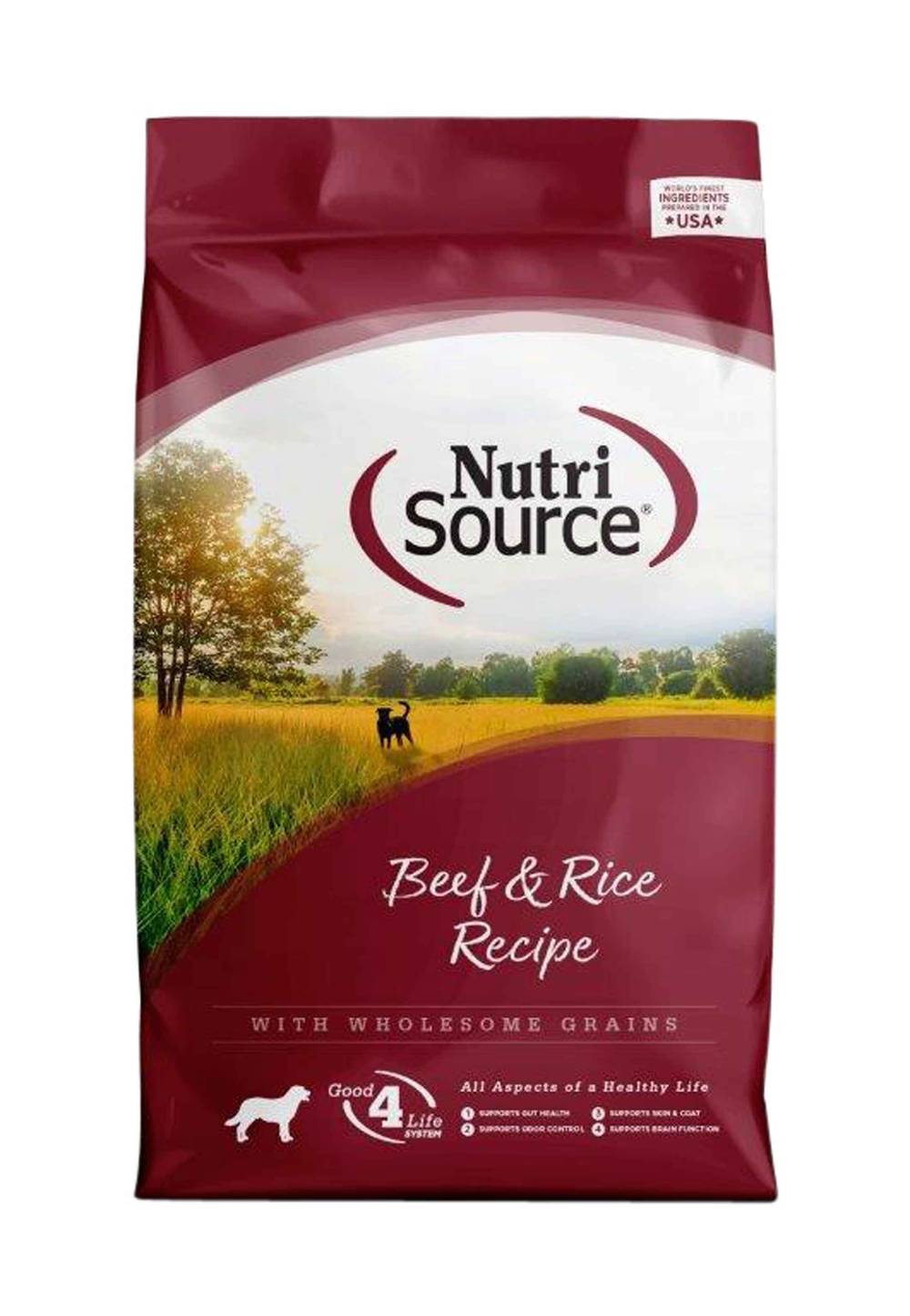 Nutrisource Beef & Rice Recipe Dog Food (5 lb)