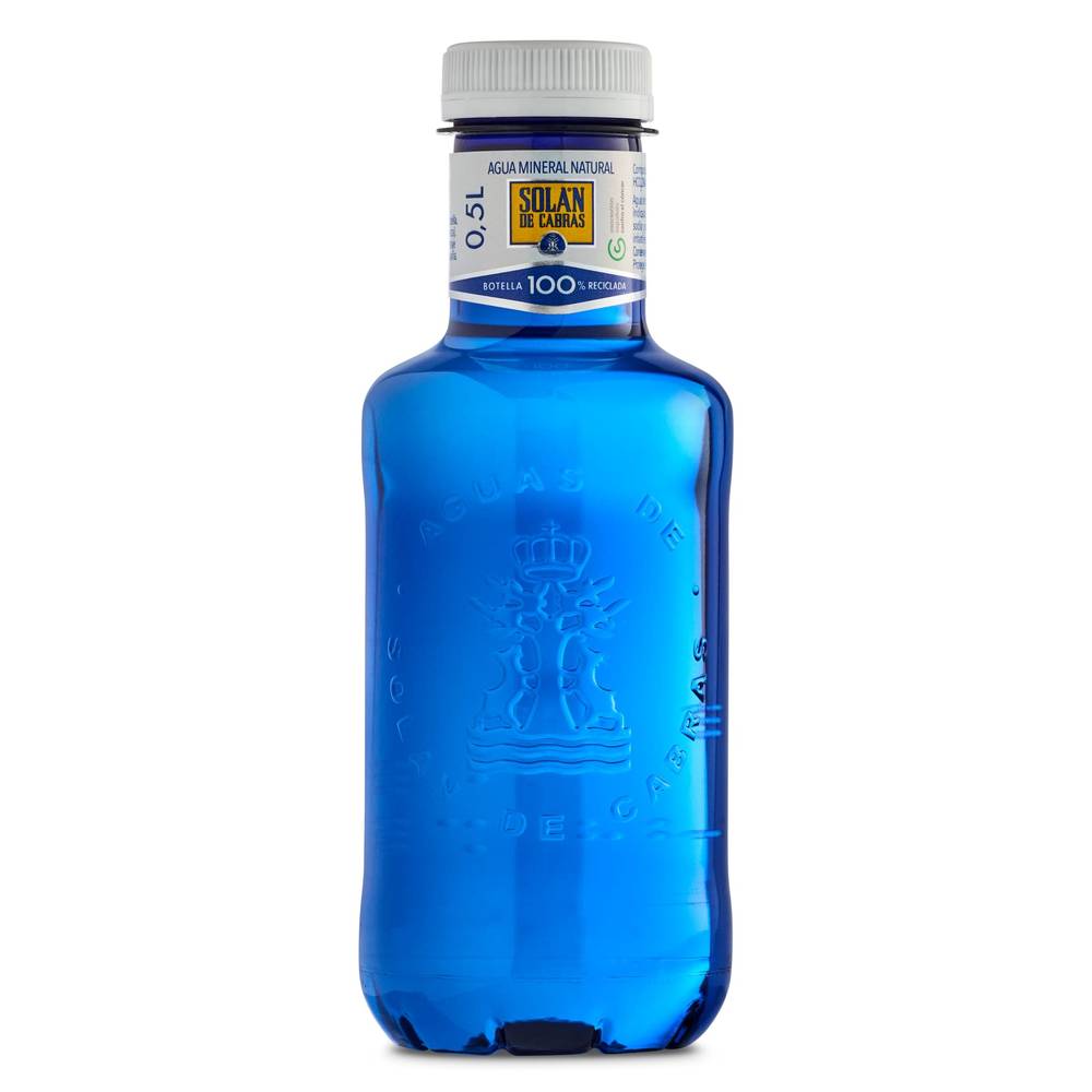 Agua Mineral Natural Solán De Cabras Botella 50 Cl