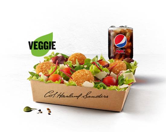MENU SALADE CAESAR VEGGIE PARMIGIANO REGGIANO AOP