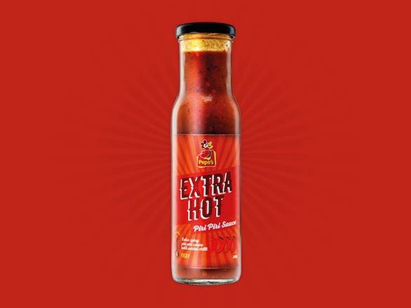 Pepe’s Extra Hot Sauce Bottle 250ml