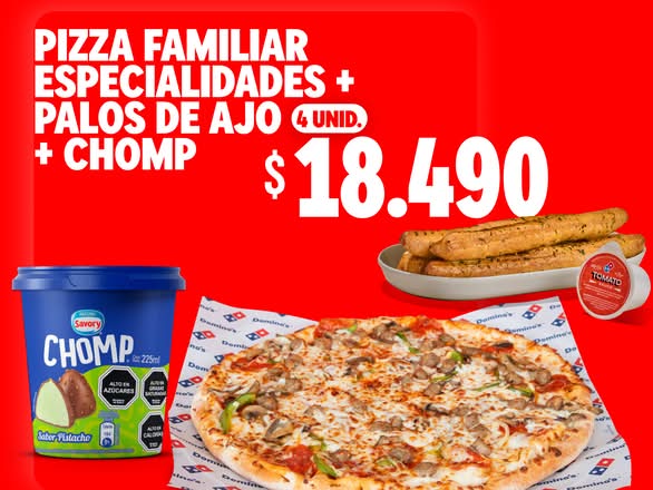 Familiar Especialidad + Chomp Variedades