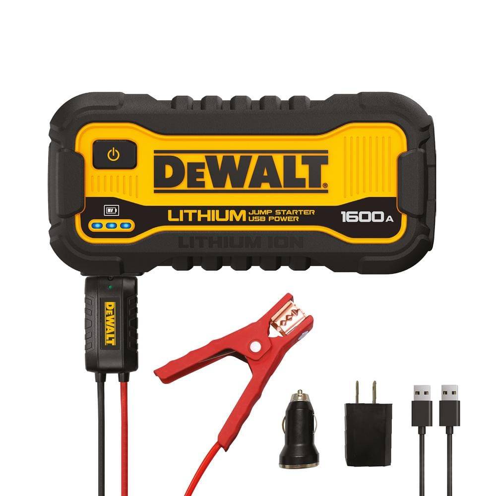 DeWalt 1600 Peak Amp Lithium Jump Starter