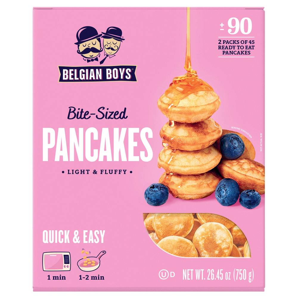 Belgian Boys Bite-Sized Mini Pancakes (90 ct)