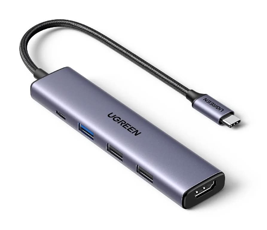 #248387 綠聯 五合一Type-C 集線器 15596