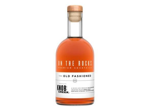 On the Rocks Knob Creek Old Fashioned Whiskey (375 ml)