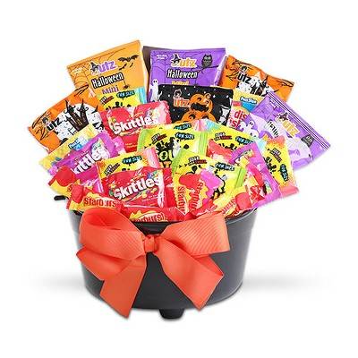 Alder Creek Gift Baskets Witch's Cauldron of Treats Gift Basket