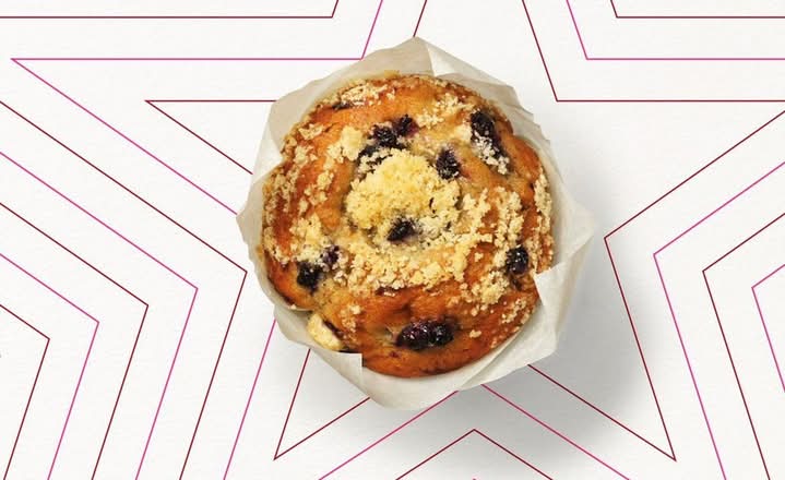 Double Berry Muffin