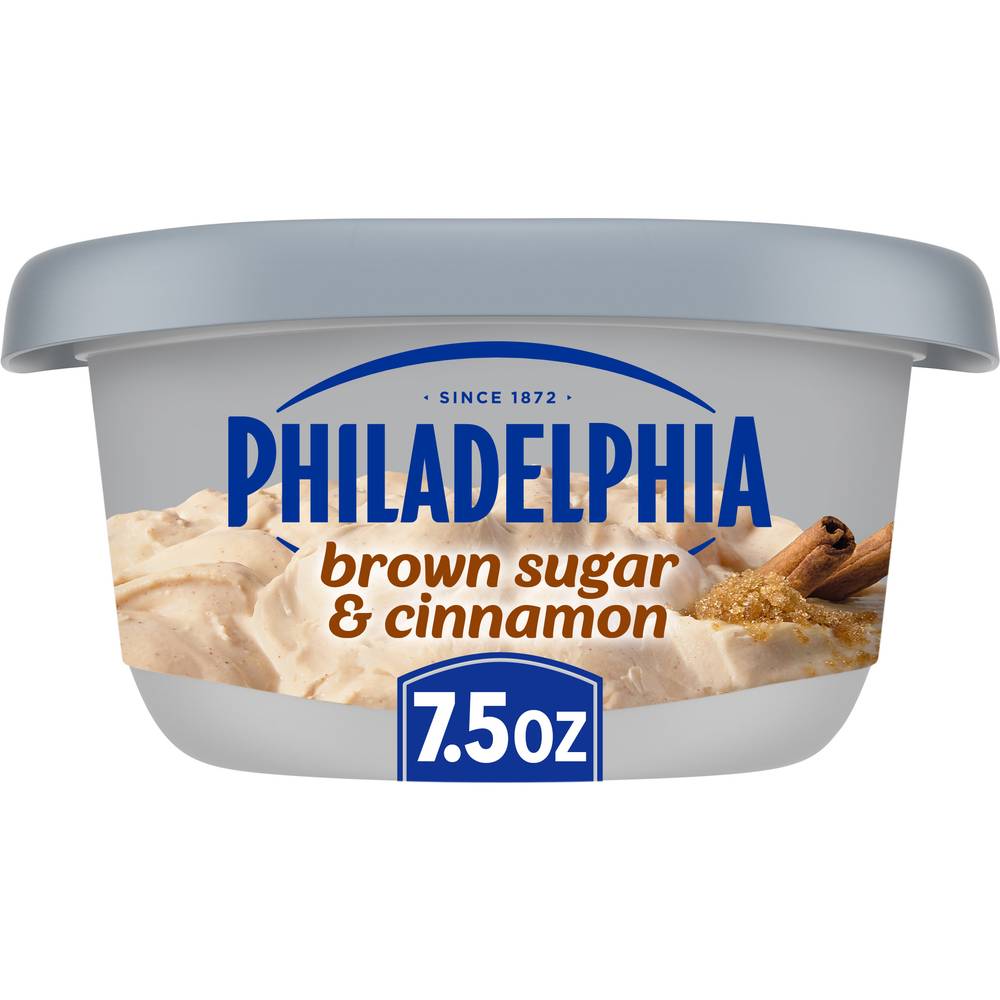 Philadelphia Brown Sugar & Cinnamon Cream Cheese Spread (7.5 oz)