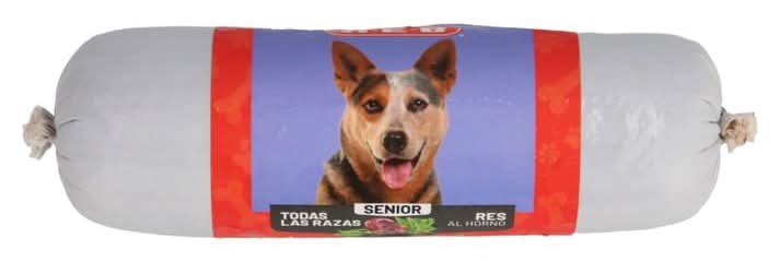 H-E-B · Alimento natural horneado de res para perros, Senior-Todas las Razas (500 g)