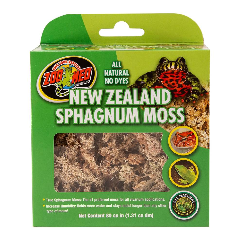 Zoo Med Sphagnum Moss (Size: 0.2 Lb)