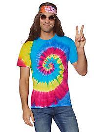 '60s Tie Dye T Shirt (Adult Large)