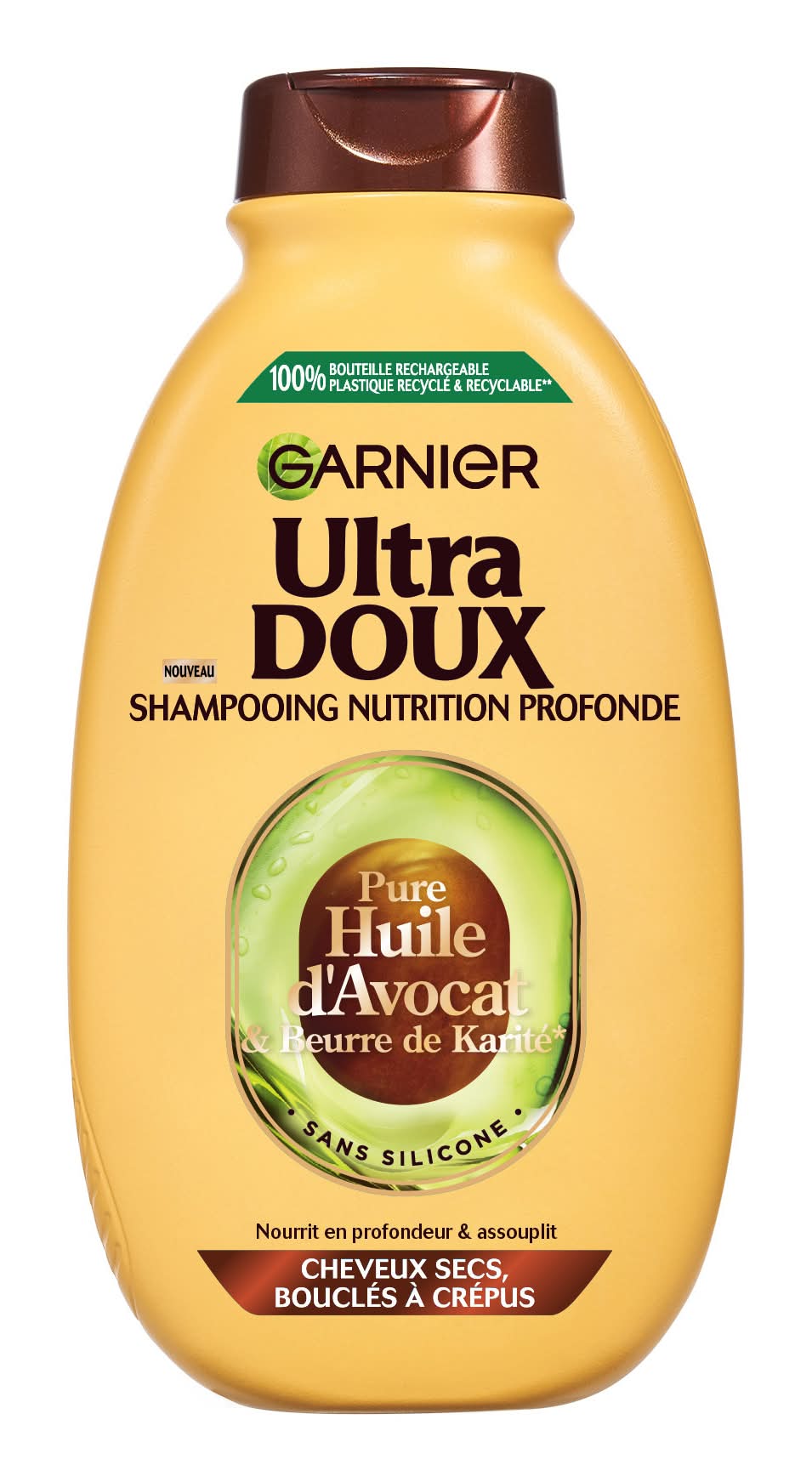 Garnier - Shampoing nutrition intense avocat karité (300ml)