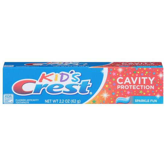 Crest Kids Cavity Protection Toothpaste Sparkle Fun