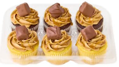 Bakery Cupcake Caramel Cupcakes 6 Count - Each