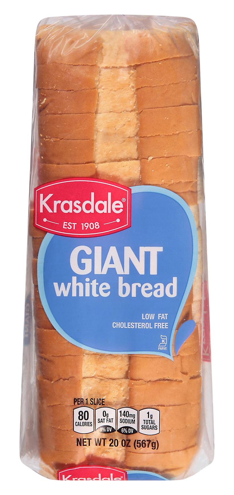 Krasdale Giant White Bread (20 oz)