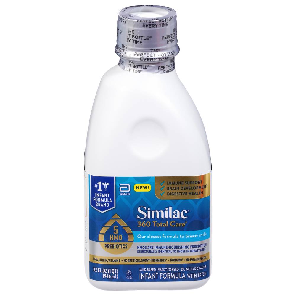 Similac Ready To Feed Milk-Based Infant Formula (32 fl oz)