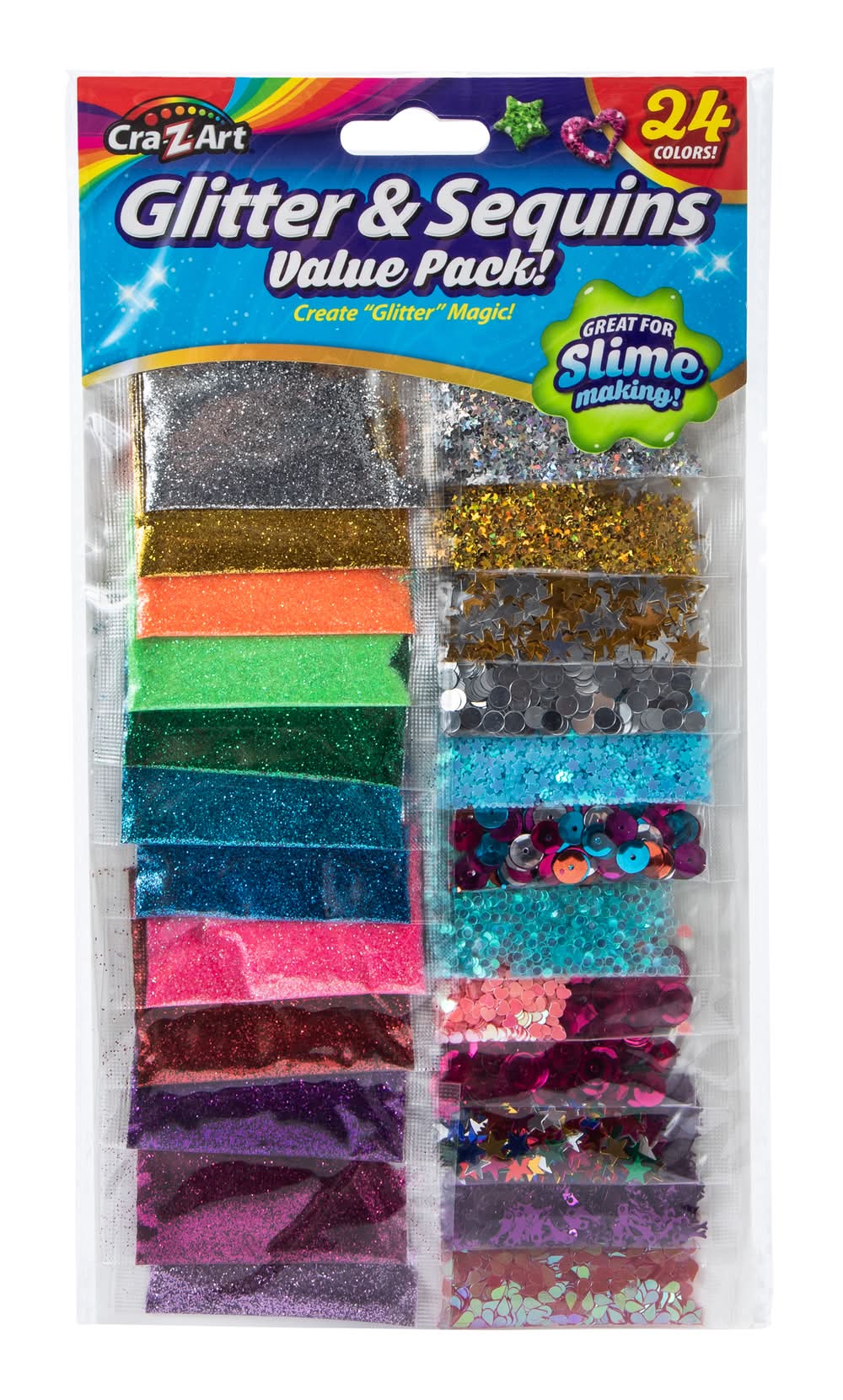 Cra-Z-Art® Glitter & Sequins Value Pack