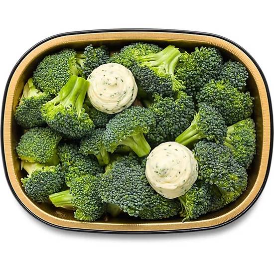 Ready Meal Broccoli Florets with Lemon Herb Butter (ea)