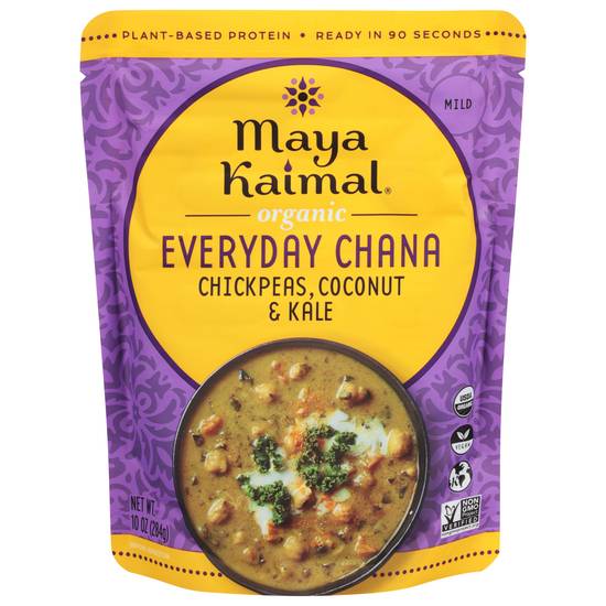 Maya Kaimal Organic Chickpeas Coconut & Kale Everyday Chana