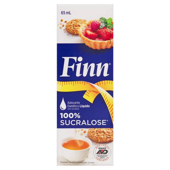 Finn adoçante líquido sucralose (65 ml)