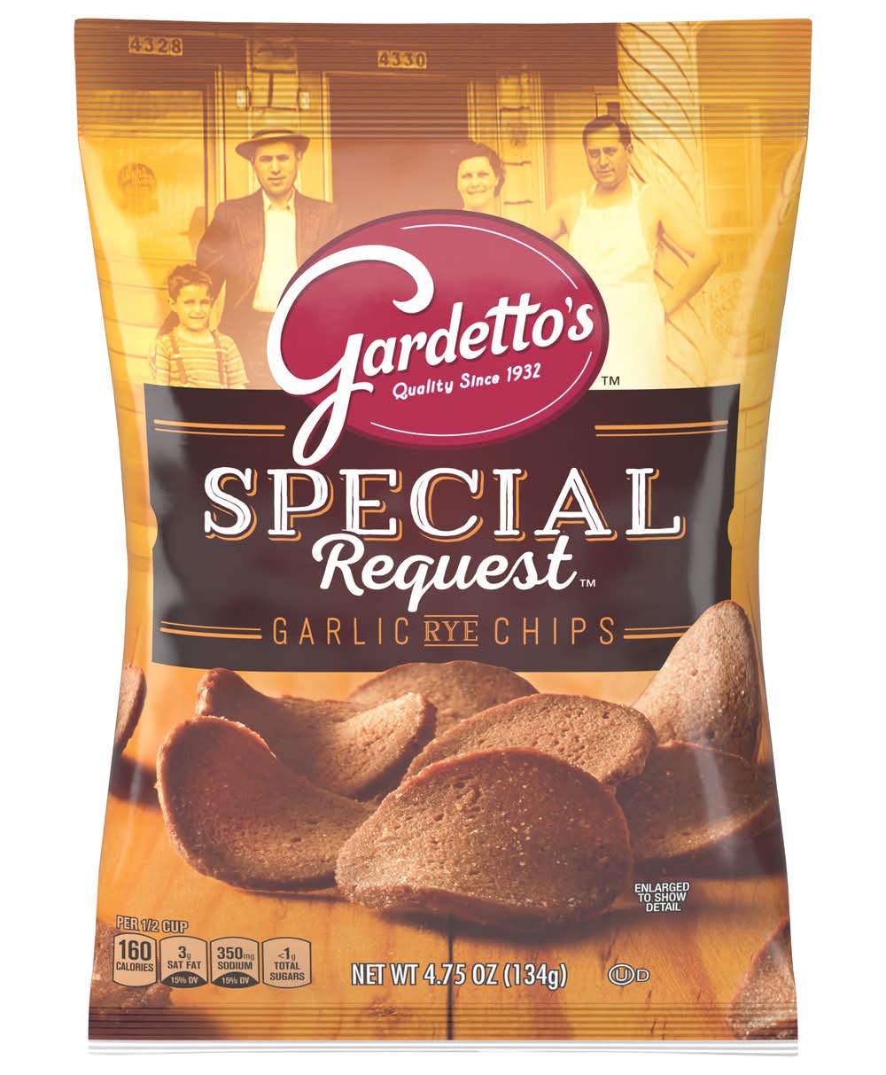 Gardetto's Special Request Rye Chips, Garlic (4.75 oz)