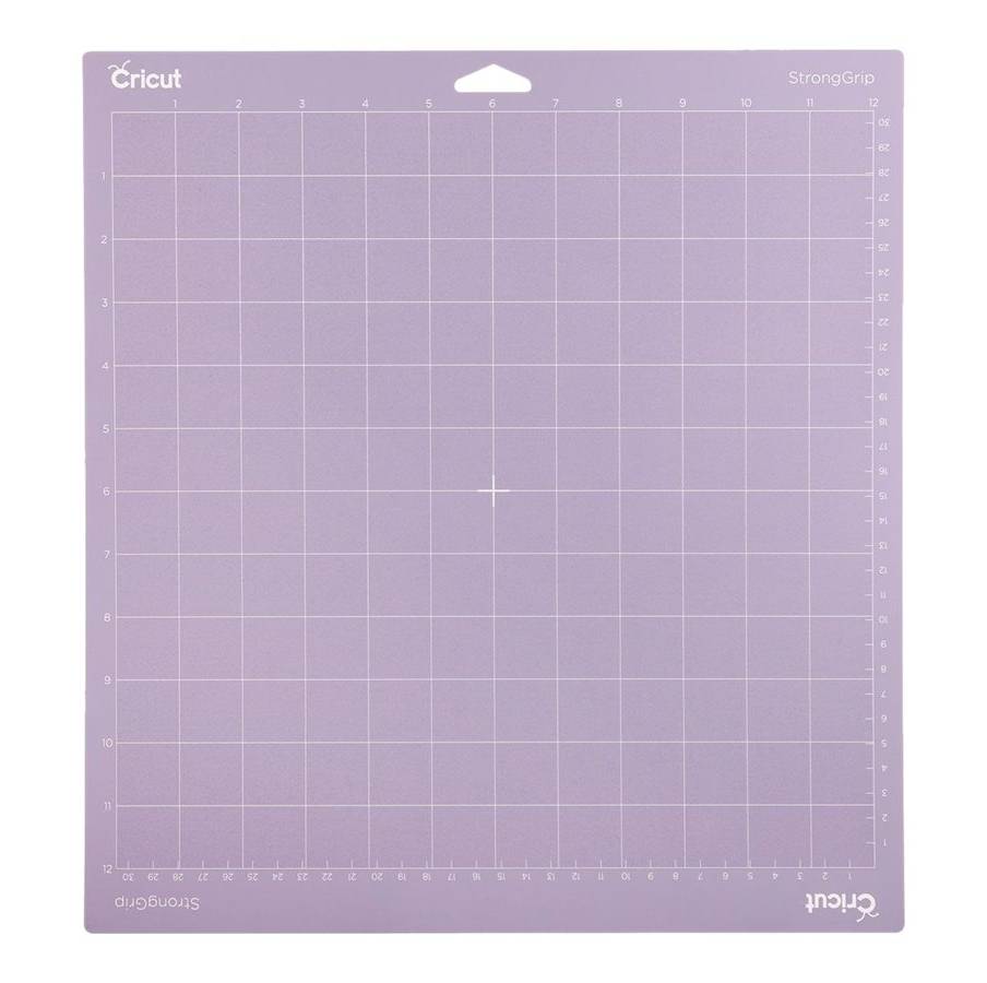 Cricut Stronggrip Adhesive Cutting Mat, 12 Inch x 12 Inch, Purple