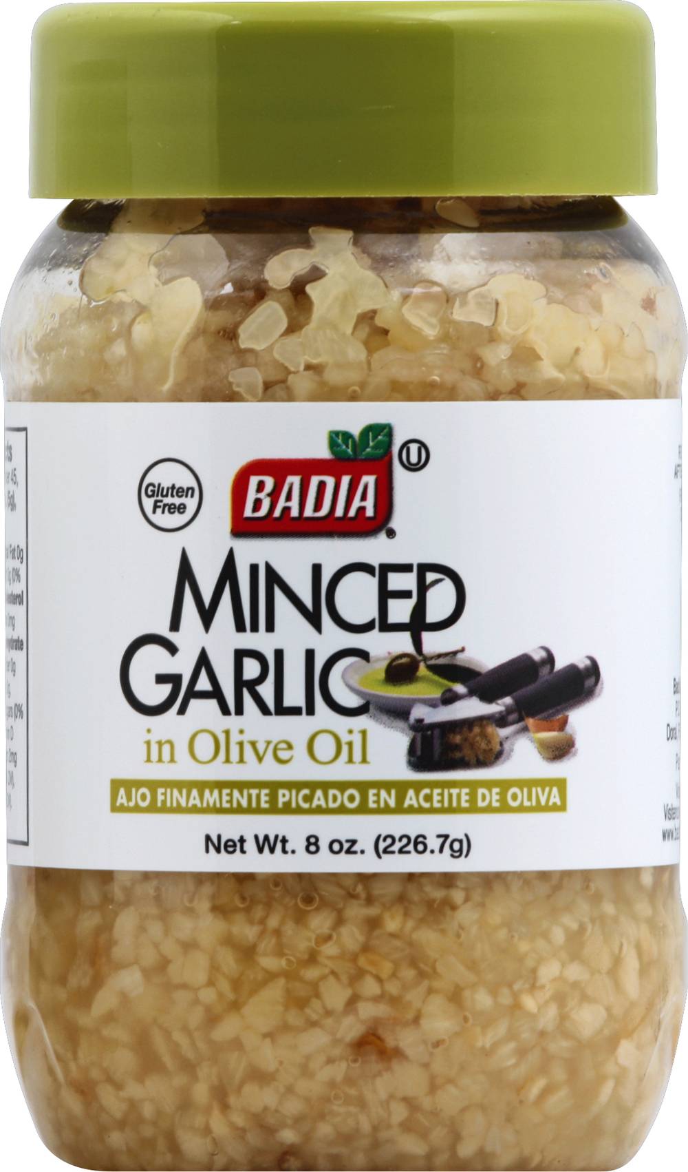 Badia Ajo Picado En Aceite De Oliva Minced Garlic in Olive Oil