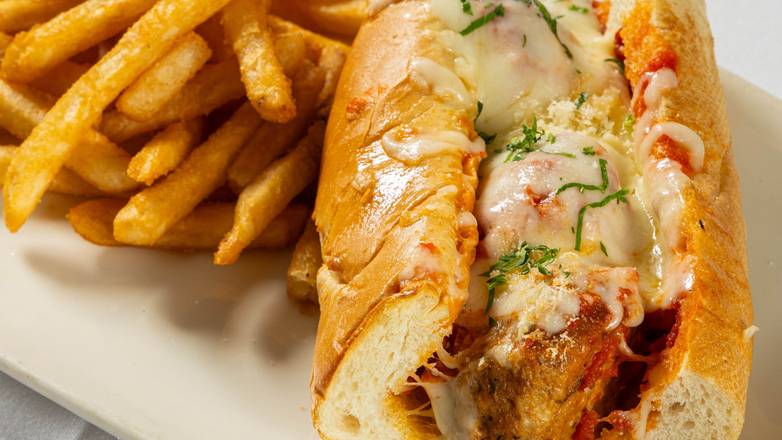 🌟Mama’s Meatball Parmesan Sandwich