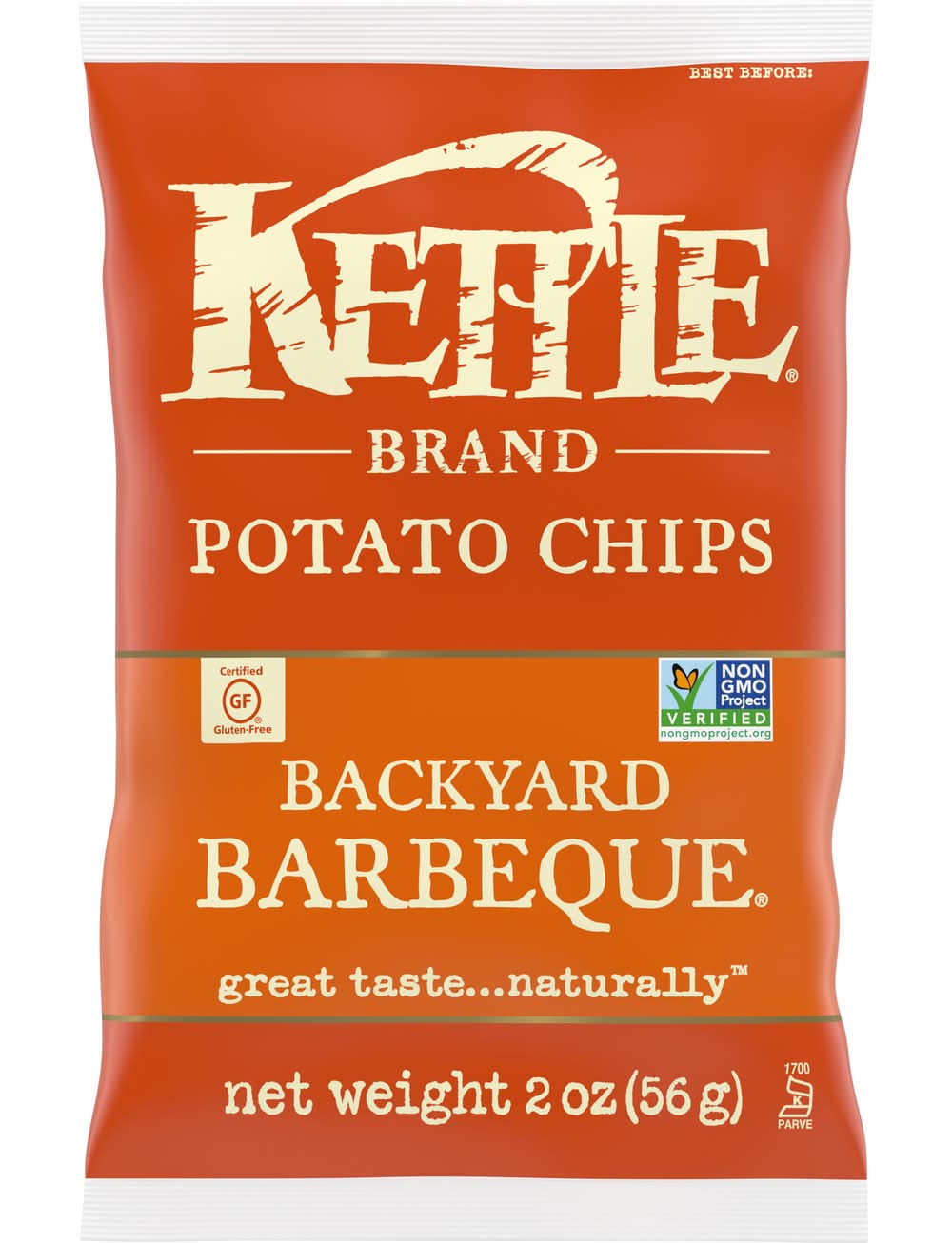 Kettle Brand Potato Chips, Backyard Barbeque (2 oz)